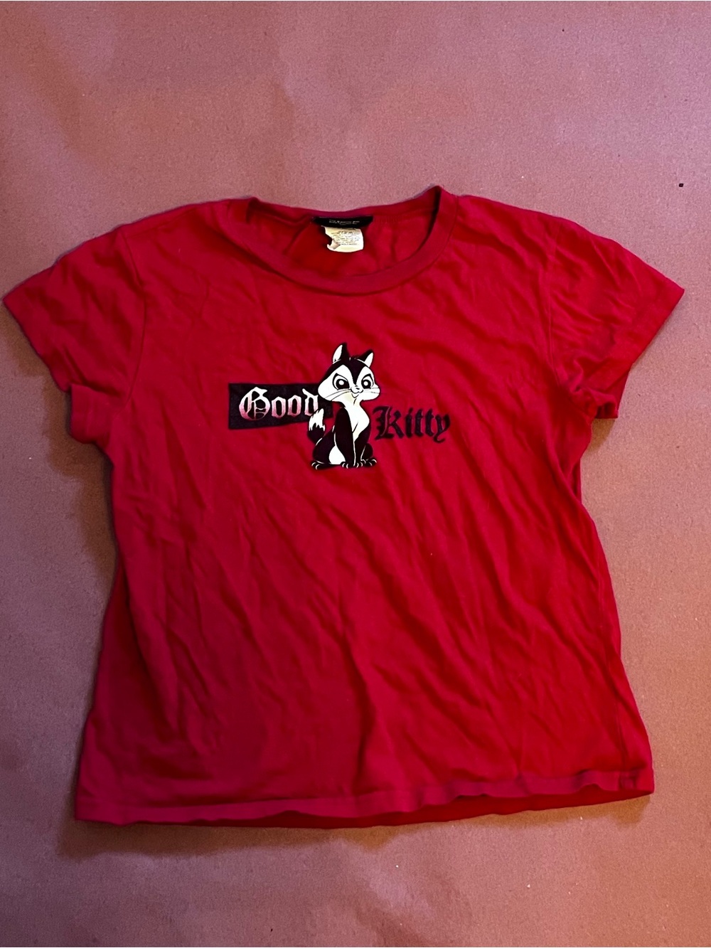 Y2k Looney Toons “Good Kitty Bad Attitude” Graphic Tee